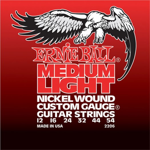 Ernie Ball nickle MLt    12-54