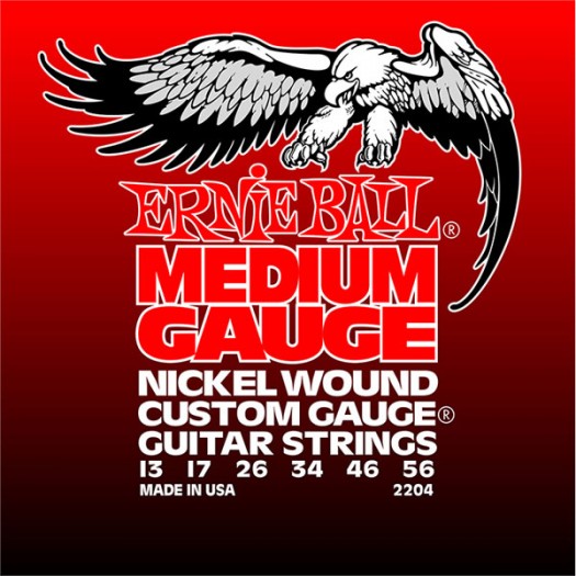 Ernie Ball nickle Medium 13-56