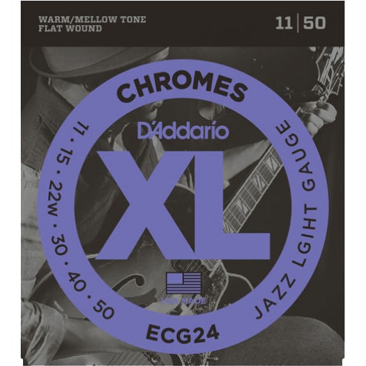 D'Addario CG24 Chrome Jz 11-50