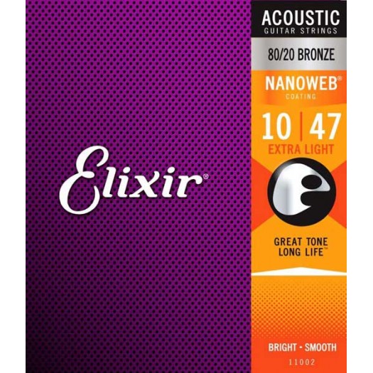 Elixir Acoustic NanoWeb 10-47