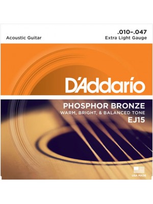 D'Addario EJ15 phos XLt  10-47