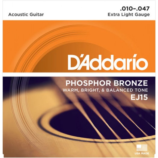 D'Addario EJ15 phos XLt  10-47