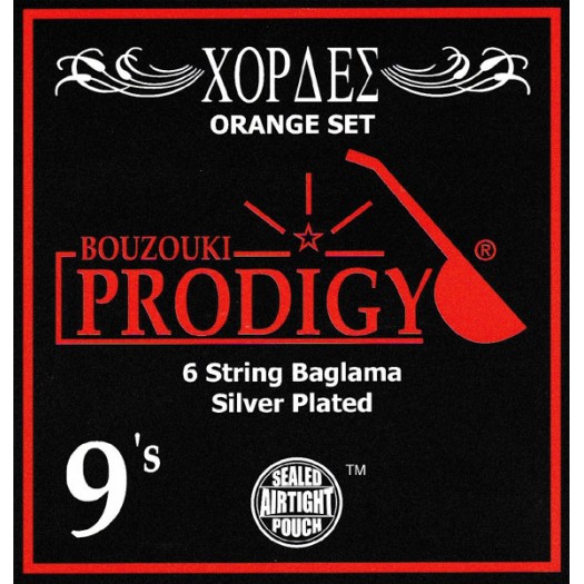 Prodigy Orange Baglama Strings