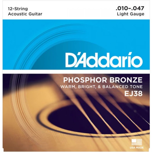 D'Addario EJ38 12st Lt 10-47