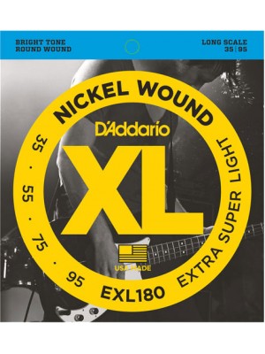 D'Addario EXL180 ni Bass 35-95