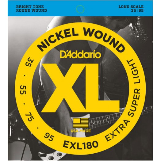 D'Addario EXL180 ni Bass 35-95