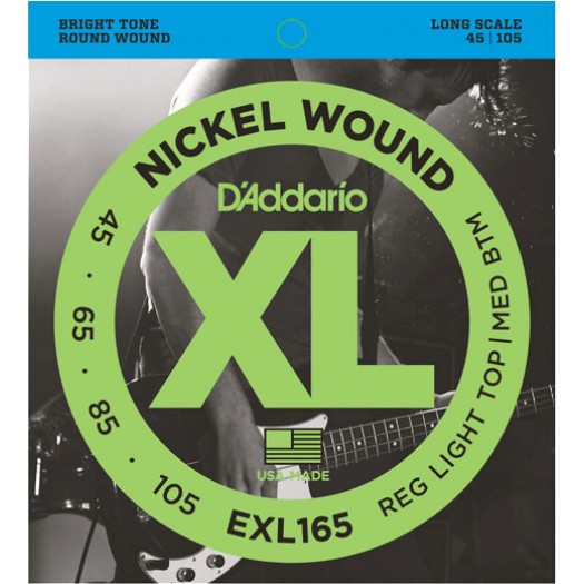 D'Addario EXL165 ni Bass45-105