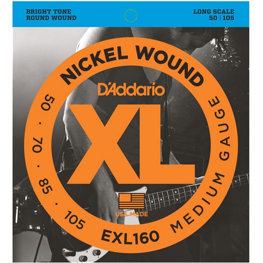 D'Addario EXL160 ni Bass50-105