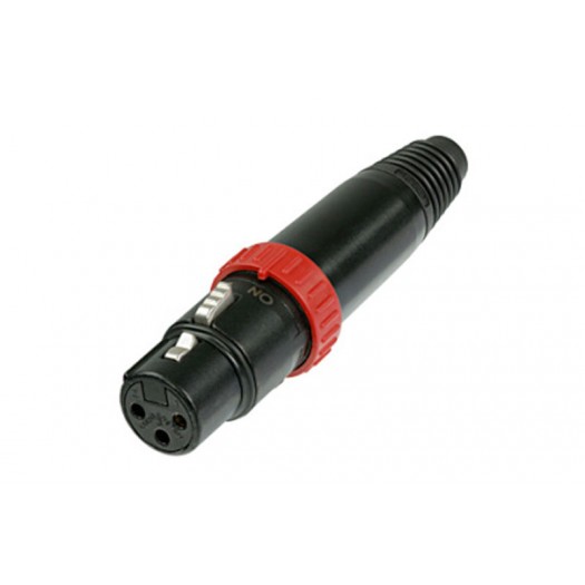 Neutrik XLR Female Plug+Switch