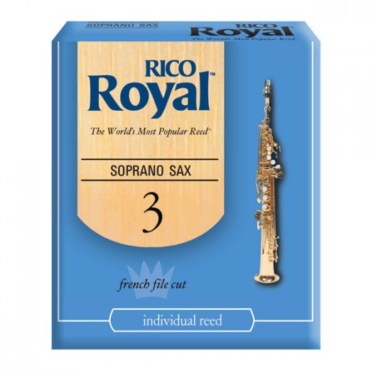 Reed Sopr Sax Rico Royal 3