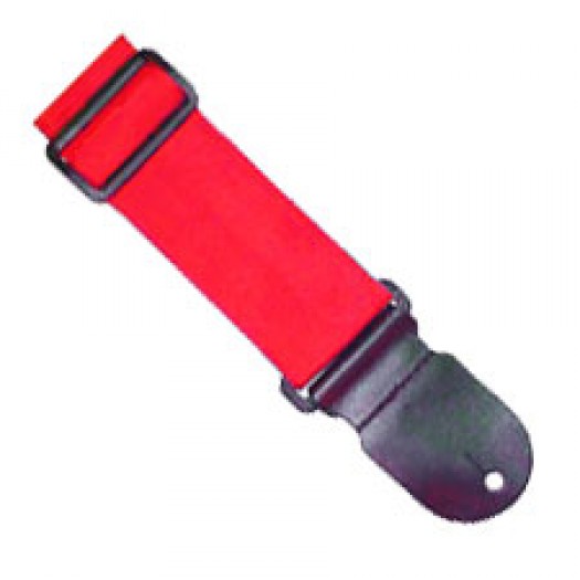 Strap Guitar 2in Webbing Red